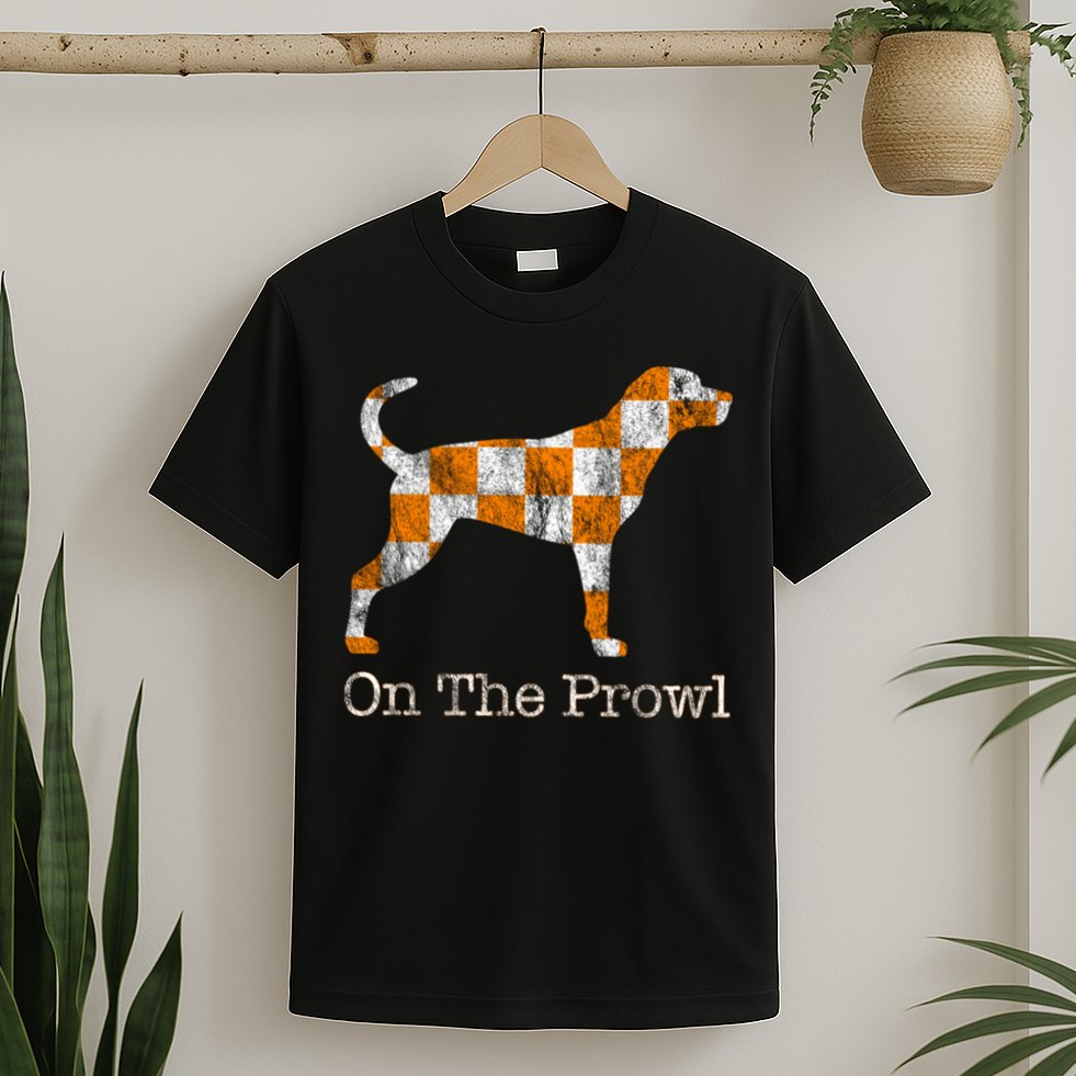 Tennessee TN Hound On The Prowl Vol Dog Knoxville Fan Game Gift T-Shirt
