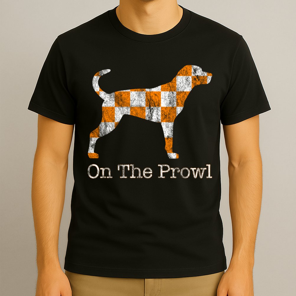 Tennessee TN Hound On The Prowl Vol Dog Knoxville Fan Game Gift T-Shirt