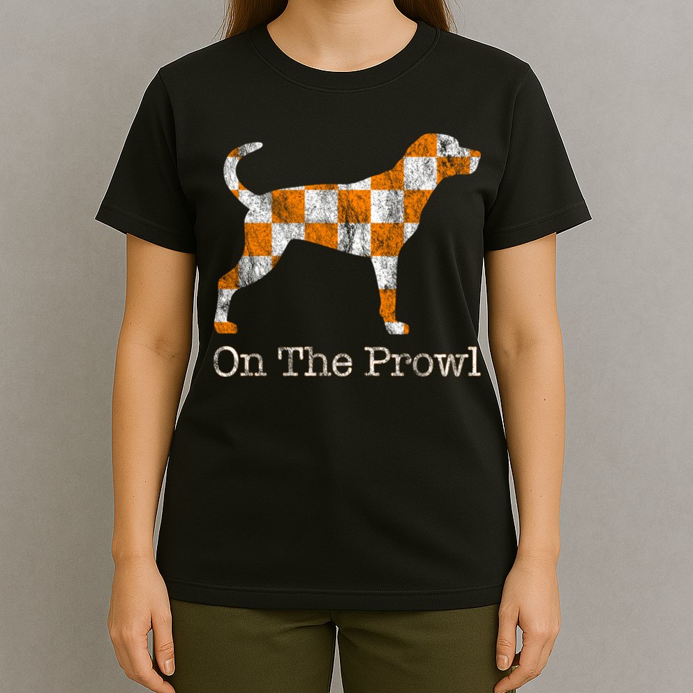 Tennessee TN Hound On The Prowl Vol Dog Knoxville Fan Game Gift T-Shirt