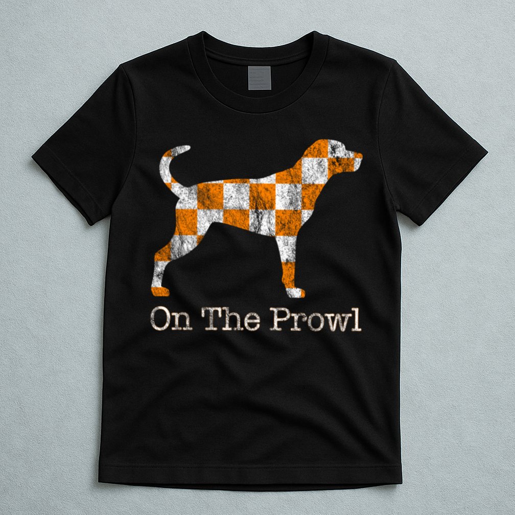 Tennessee TN Hound On The Prowl Vol Dog Knoxville Fan Game Gift T-Shirt