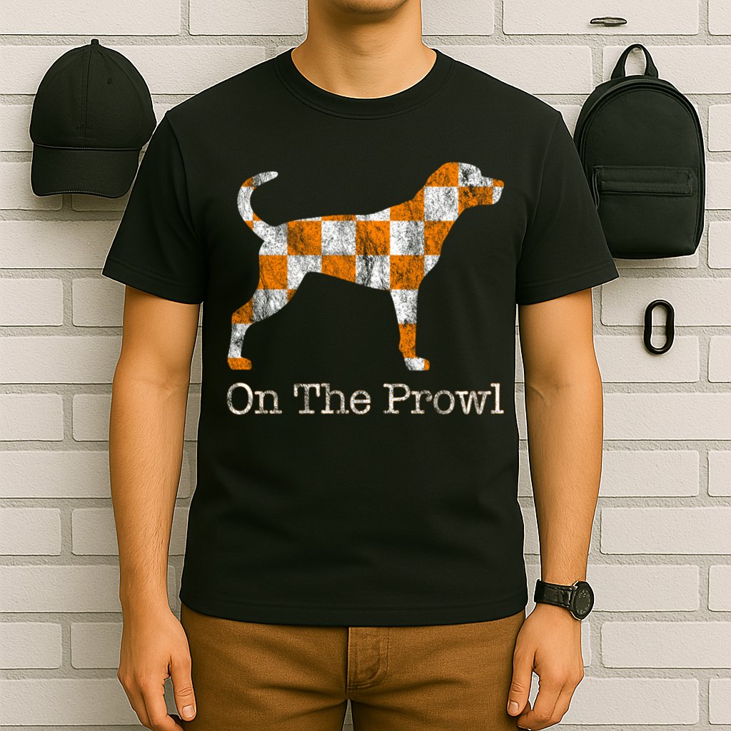 Tennessee TN Hound On The Prowl Vol Dog Knoxville Fan Game Gift T-Shirt