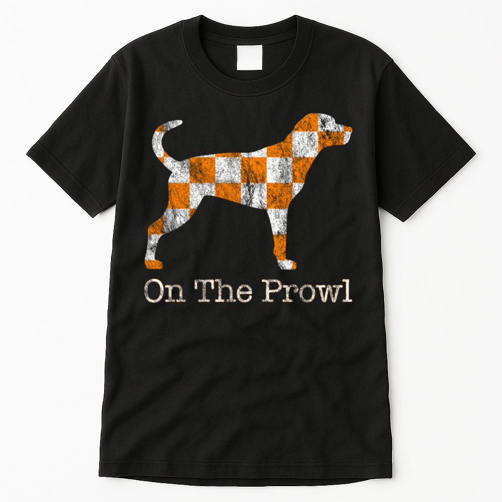 Tennessee TN Hound On The Prowl Vol Dog Knoxville Fan Game Gift Tall T-Shirt