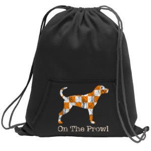 Tennessee TN Hound On The Prowl Vol Dog Knoxville Fan Game Gift Sweatshirt Cinch Pack Bag