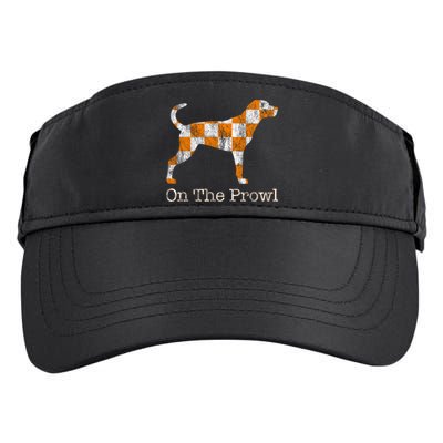 Tennessee TN Hound On The Prowl Vol Dog Knoxville Fan Game Gift Adult Drive Performance Visor