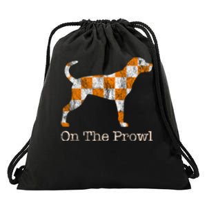 Tennessee TN Hound On The Prowl Vol Dog Knoxville Fan Game Gift Drawstring Bag