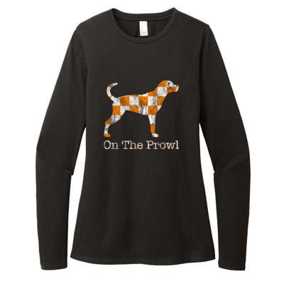 Tennessee TN Hound On The Prowl Vol Dog Knoxville Fan Game Gift Womens CVC Long Sleeve Shirt