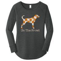 Tennessee TN Hound On The Prowl Vol Dog Knoxville Fan Game Gift Women's Perfect Tri Tunic Long Sleeve Shirt