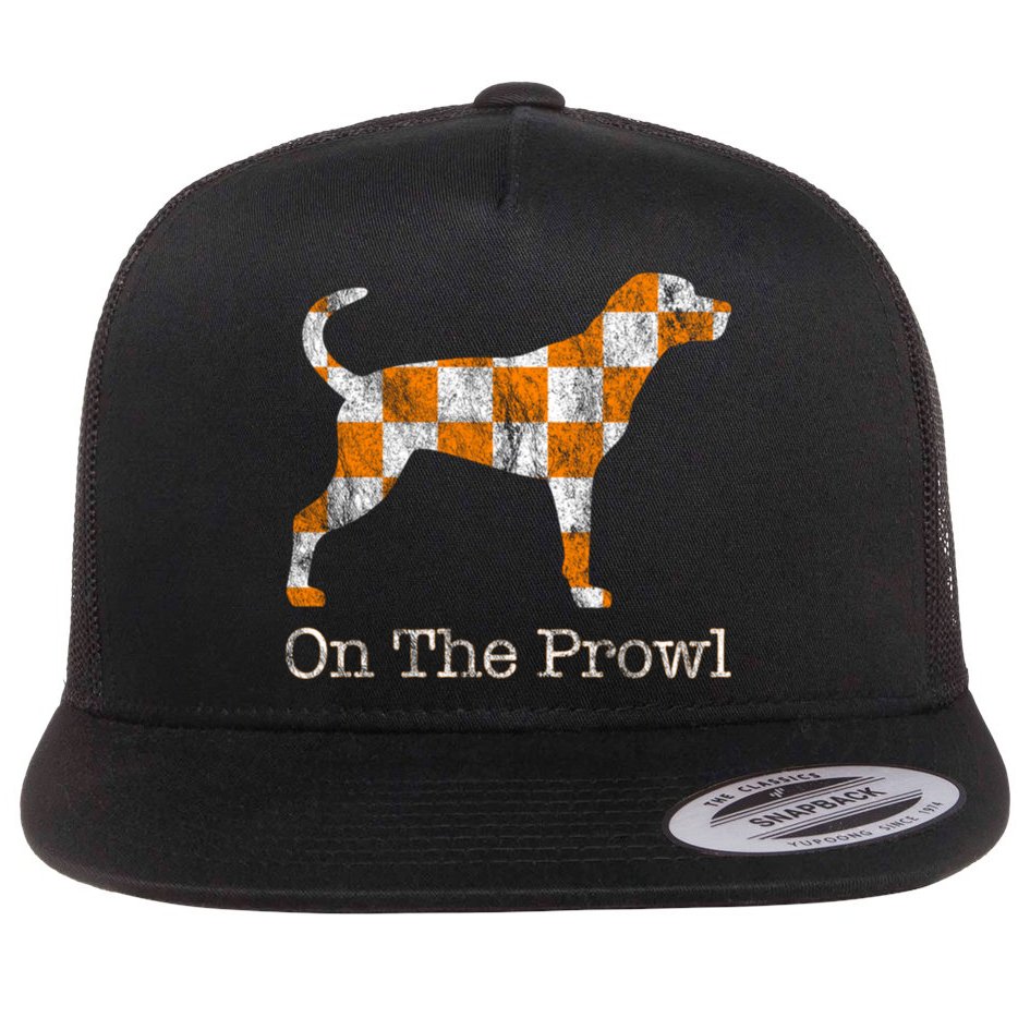 Tennessee TN Hound On The Prowl Vol Dog Knoxville Fan Game Gift Flatbill Hat