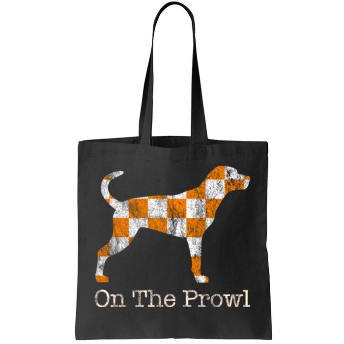 Tennessee TN Hound On The Prowl Vol Dog Knoxville Fan Game Gift Tote Bag