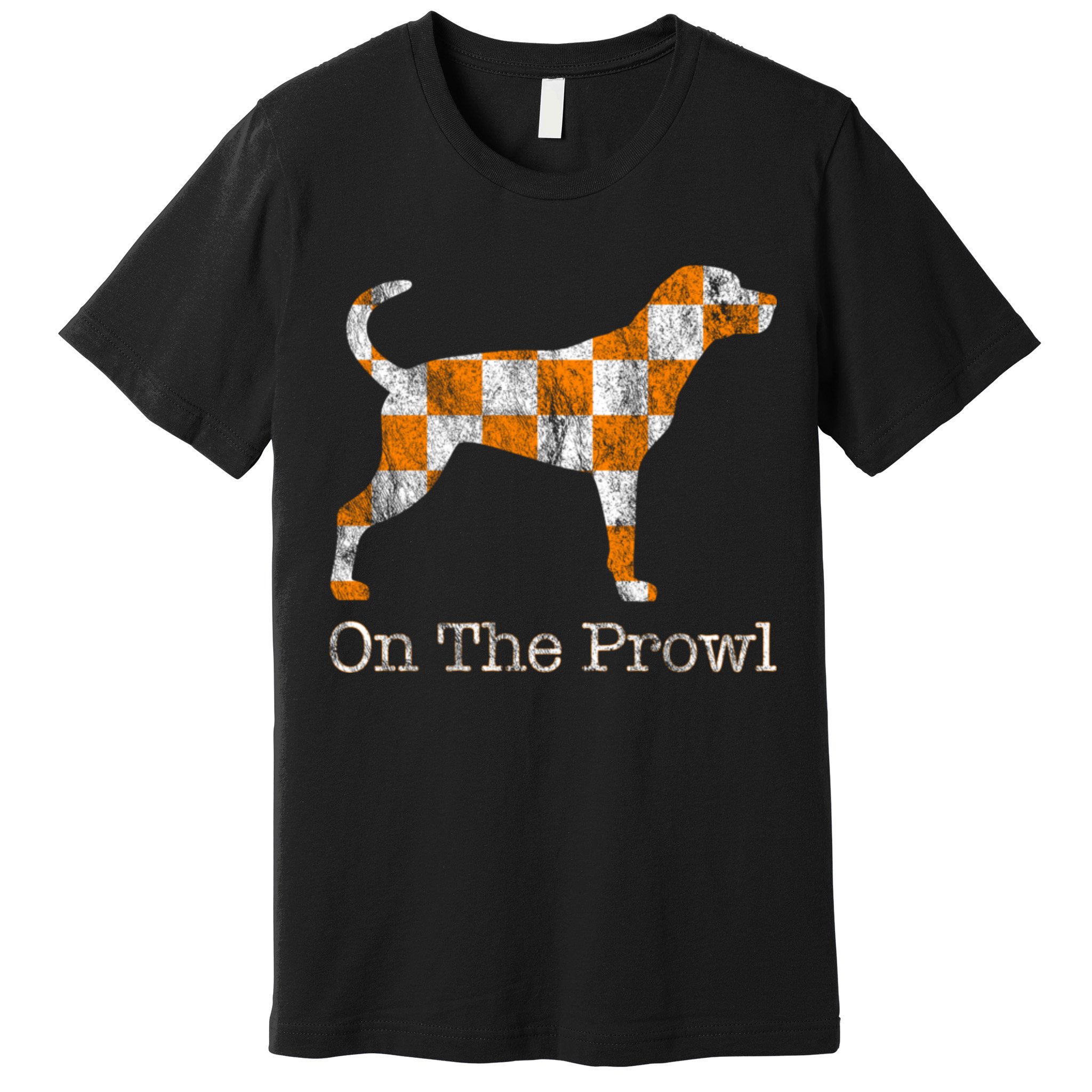 Tennessee TN Hound On The Prowl Vol Dog Knoxville Fan Game Gift Premium T-Shirt