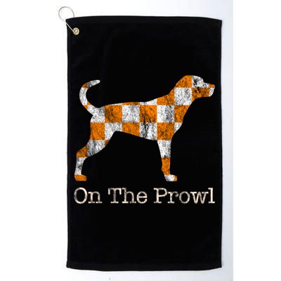 Tennessee TN Hound On The Prowl Vol Dog Knoxville Fan Game Gift Golf Towel