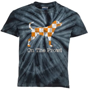 Tennessee TN Hound On The Prowl Vol Dog Knoxville Fan Game Gift Kids Tie-Dye T-Shirt