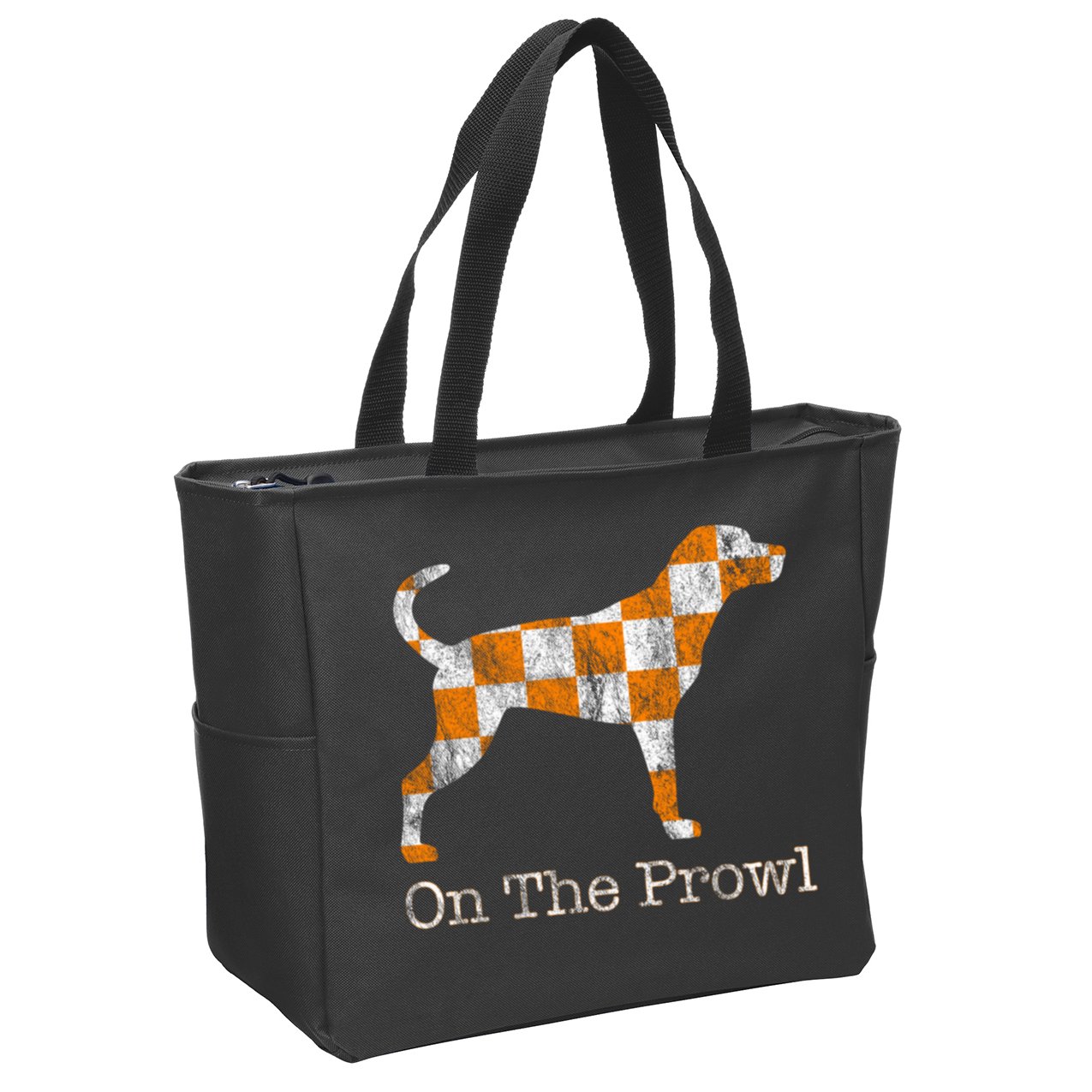 Tennessee TN Hound On The Prowl Vol Dog Knoxville Fan Game Gift Zip Tote Bag
