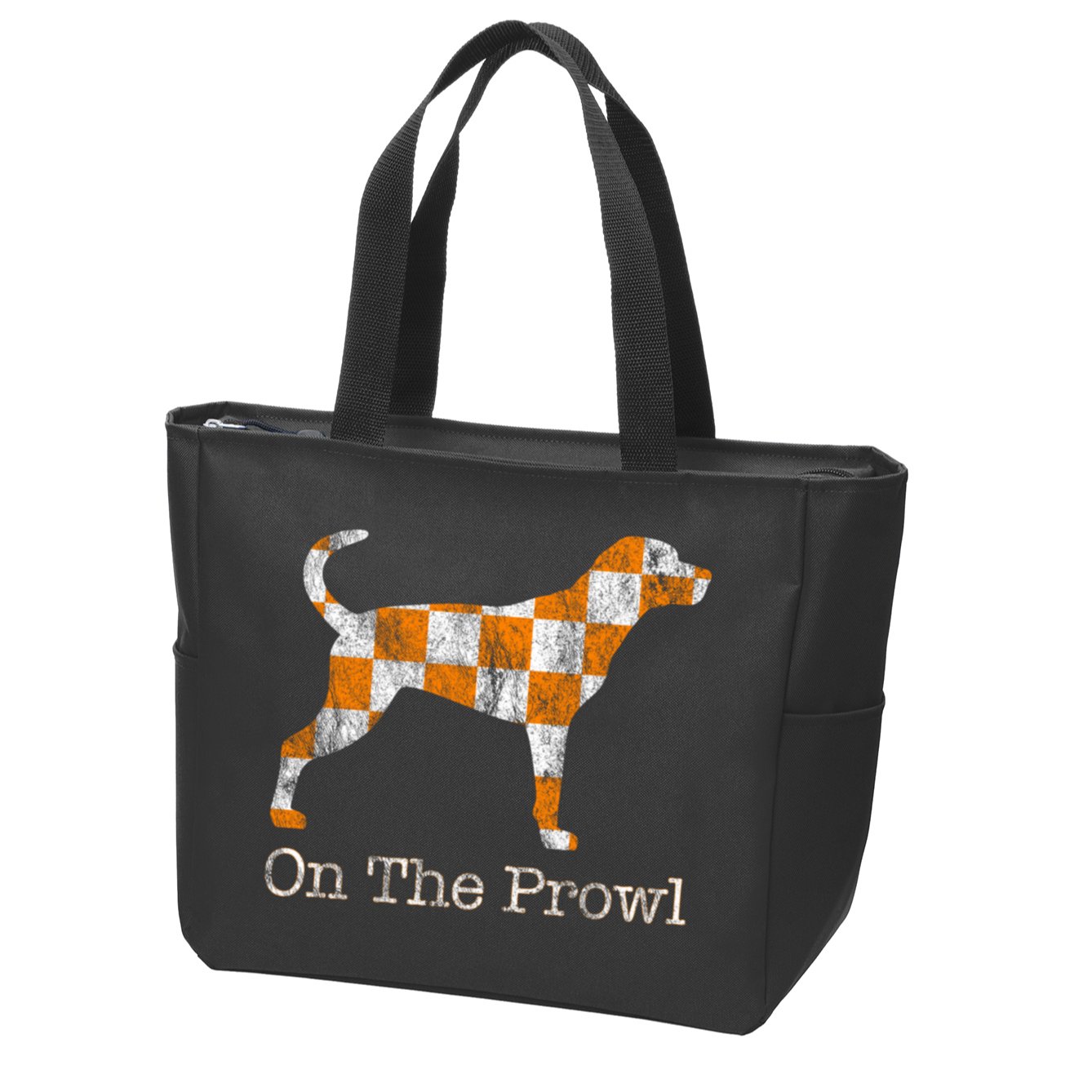 Tennessee TN Hound On The Prowl Vol Dog Knoxville Fan Game Gift Zip Tote Bag