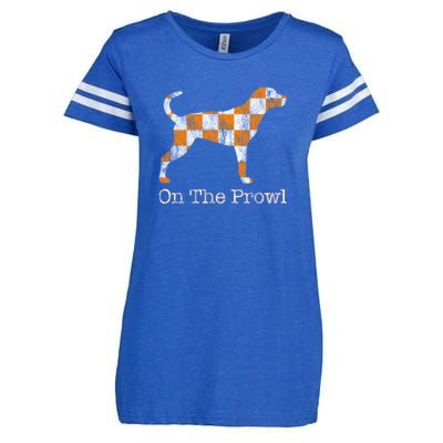 Tennessee TN Hound On The Prowl Vol Dog Knoxville Fan Game Gift Enza Ladies Jersey Football T-Shirt