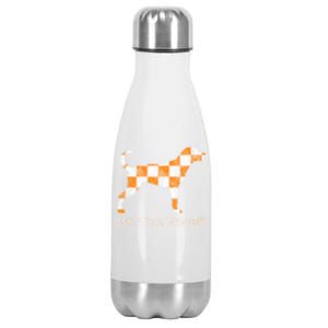 Tennessee TN Hound On The Prowl Vol Dog Knoxville Fan Game Gift Stainless Steel Insulated Water Bottle