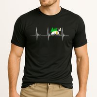 Teardrop Trailer Heartbeat Camping Pulse Line EKG RV Performance Shirt