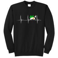 Teardrop Trailer Heartbeat Camping Pulse Line EKG RV Sweatshirt