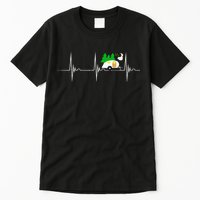 Teardrop Trailer Heartbeat Camping Pulse Line EKG RV Tall T-Shirt