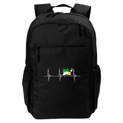 Teardrop Trailer Heartbeat Camping Pulse Line EKG RV Backpack