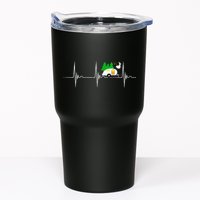 Teardrop Trailer Heartbeat Camping Pulse Line EKG RV Tumbler