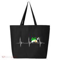Teardrop Trailer Heartbeat Camping Pulse Line EKG RV 25L Jumbo Tote