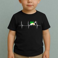 Teardrop Trailer Heartbeat Camping Pulse Line EKG RV Toddler T-Shirt