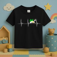 Teardrop Trailer Heartbeat Camping Pulse Line EKG RV Toddler T-Shirt