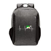 Teardrop Trailer Heartbeat Camping Pulse Line EKG RV Vector Backpack