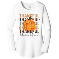 Thanksgiving Women's Perfect Tri Tunic Long Sleeve Shirt