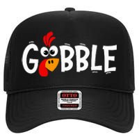 Turkey Trot Hilarious Thanksgiving Gathering High Crown Mesh Back Trucker Hat