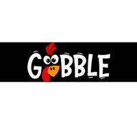 Turkey Trot Hilarious Thanksgiving Gathering Bumper Sticker