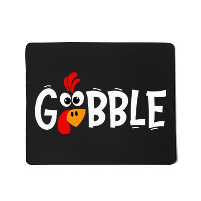 Turkey Trot Hilarious Thanksgiving Gathering Mousepad