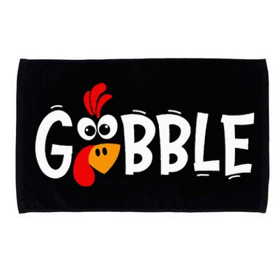 Turkey Trot Hilarious Thanksgiving Gathering Microfiber Hand Towel