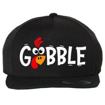 Turkey Trot Hilarious Thanksgiving Gathering Wool Snapback Cap