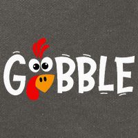 Turkey Trot Hilarious Thanksgiving Gathering Cotton Canvas Backpack