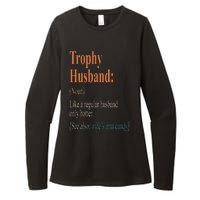 Trophy That Husband Definition Funny Husband Anniversary Womens CVC Long Sleeve Shirt