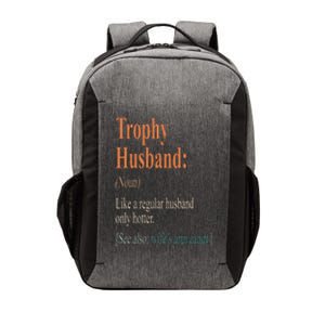 Trophy That Husband Definition Funny Husband Anniversary Vector Backpack