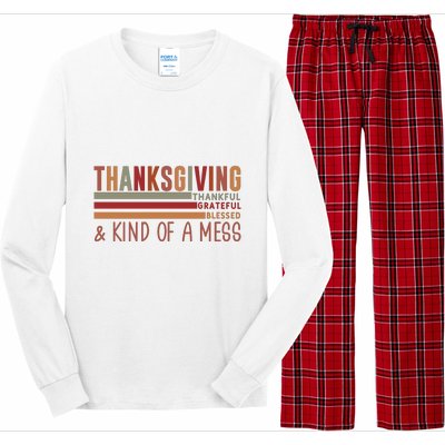 Thanksgiving Long Sleeve Pajama Set