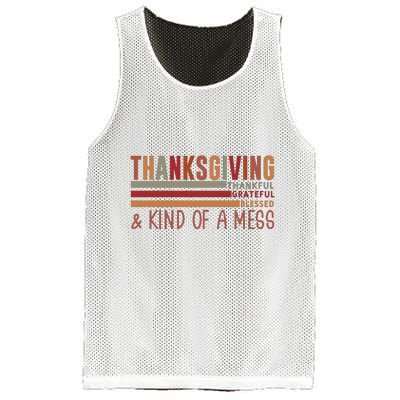 Thanksgiving Mesh Reversible Basketball Jersey Tank