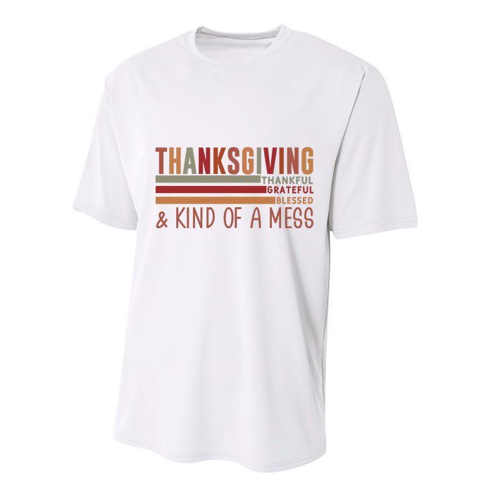 Thanksgiving Performance Sprint T-Shirt