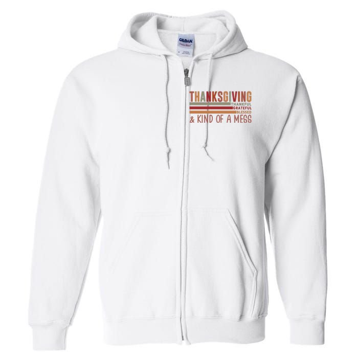 Thanksgiving Full Zip Hoodie