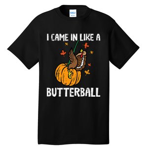 Turkey Trot Hilarious Thanksgiving Costume Tall T-Shirt