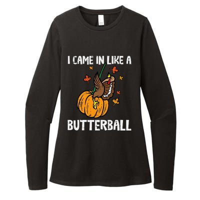 Turkey Trot Hilarious Thanksgiving Costume Womens CVC Long Sleeve Shirt