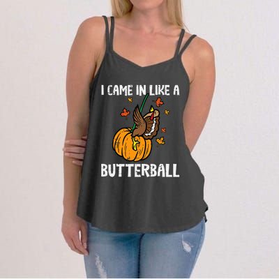 Turkey Trot Hilarious Thanksgiving Costume Women's Strappy Tank