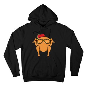 Thanksgiving Turkey Head Funny Hoodie