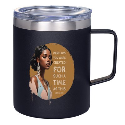 Time 12oz Stainless Steel Coffee Mug