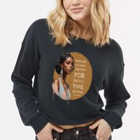 Time Cropped Pullover Crew