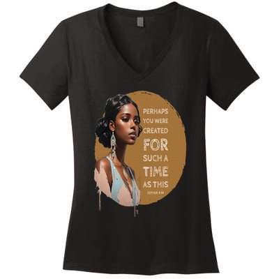 Time Women's V-Neck T-Shirt