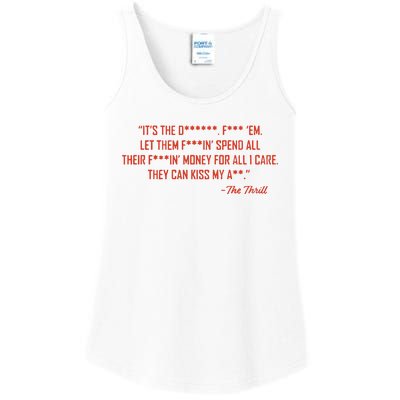 The Thrill It’S The Let Them Spend All Their Ladies Essential Tank